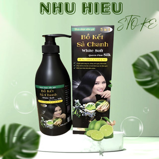  Dầu Gội Bồ Kết Sả Chanh White Soft 850ml 5in1 ! a!! 
