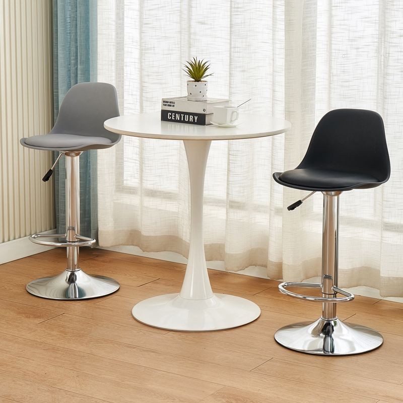 Ghế quán Bar Acrylic trong suốt ghế quán Bar văn phòng tại nhà ghế cao xoay nâng trang thanh toán mó