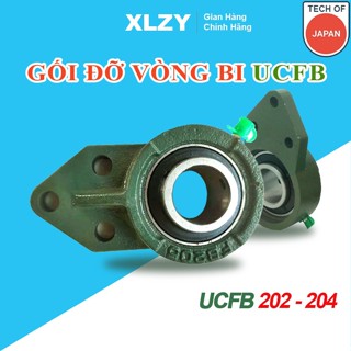 Gối đỡ UCFB202 UCFB203 UCFB204 Gối đỡ vòng bi UCFB - Gối đỡ bạc đạn XLZY - vongbibacdanxlzy