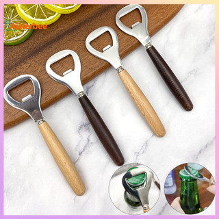 Dụng cụ mở nắp chai Aislerbee Tiết kiệm nhân công Mạnh mẽ và chắc chắn Công thái học Chống biến dạng Tay cầm bằng gỗ Dụng cụ mở lon bia cho nhà bếp