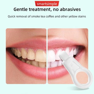  Smartsimple Làm Sạch Răng Bọt Biển Lau Trắng Răng Loại Bỏ Tartar Micron Sợi Xốp Lau Chăm Sóc Nhẹ Nhàng Dụng Cụ Vệ Sinh Nha Khoa H7Y1 