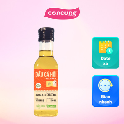 Dầu cá hồi nguyên chất Ecofood 150ml