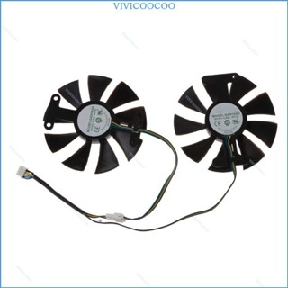 Vivi GA91S2H Quạt VGA Card Đồ Họa Quạt Làm Mát Cho Zotac GTX 1060 GTX950 4P 12V 0 35