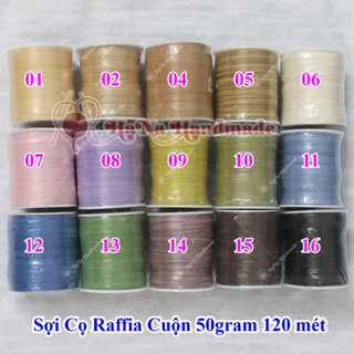 Sợi cọ Raffia 50g/ cuộn 120 mét