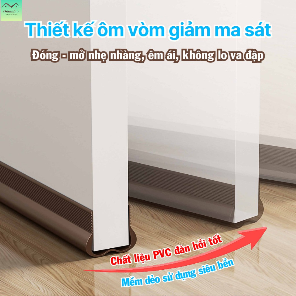 Chặn cửa PVC đa năng dài 93cm, chống côn trùng, dải chặn cửa, ngăn không cho máy lạnh thoát ra ngoài