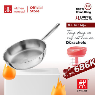 Chảo inox 3 lớp zwilling base - 28cm