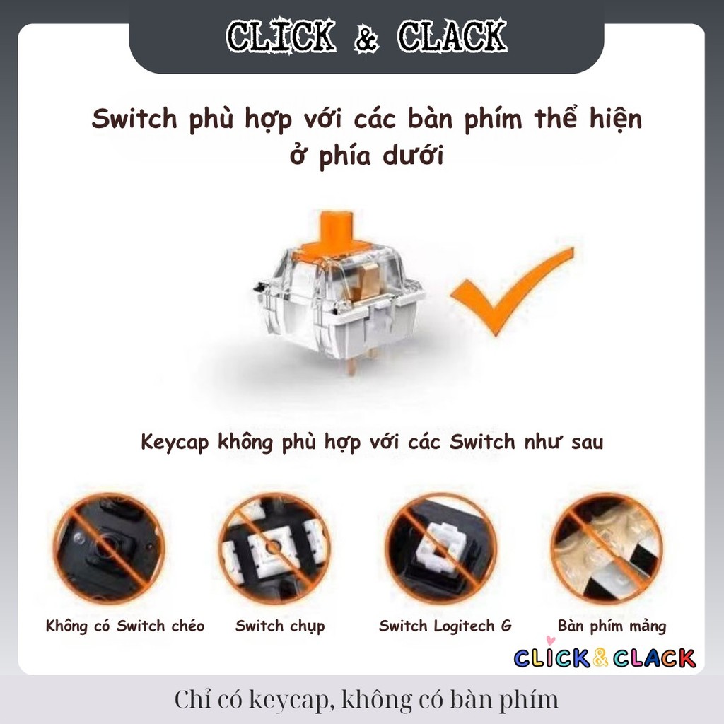 [Tổng hợp] keycap MOA profile cực dễ thương - Chất liệu PBT dyesub cao cấp dùng nhiều layout | BigBuy360 - bigbuy360.vn
