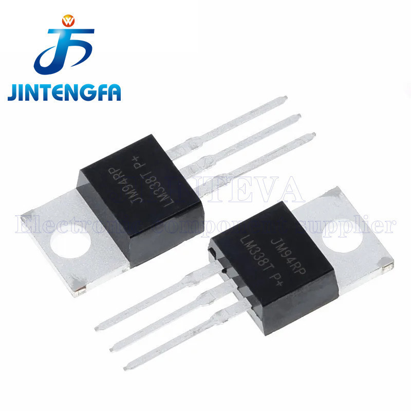 10 CÁI LM338T LM338 338T LM338T / NOPB TO-220 5 Amp Bộ điều chỉnh có thể điều chỉnh Bộ chuyển đổi AD