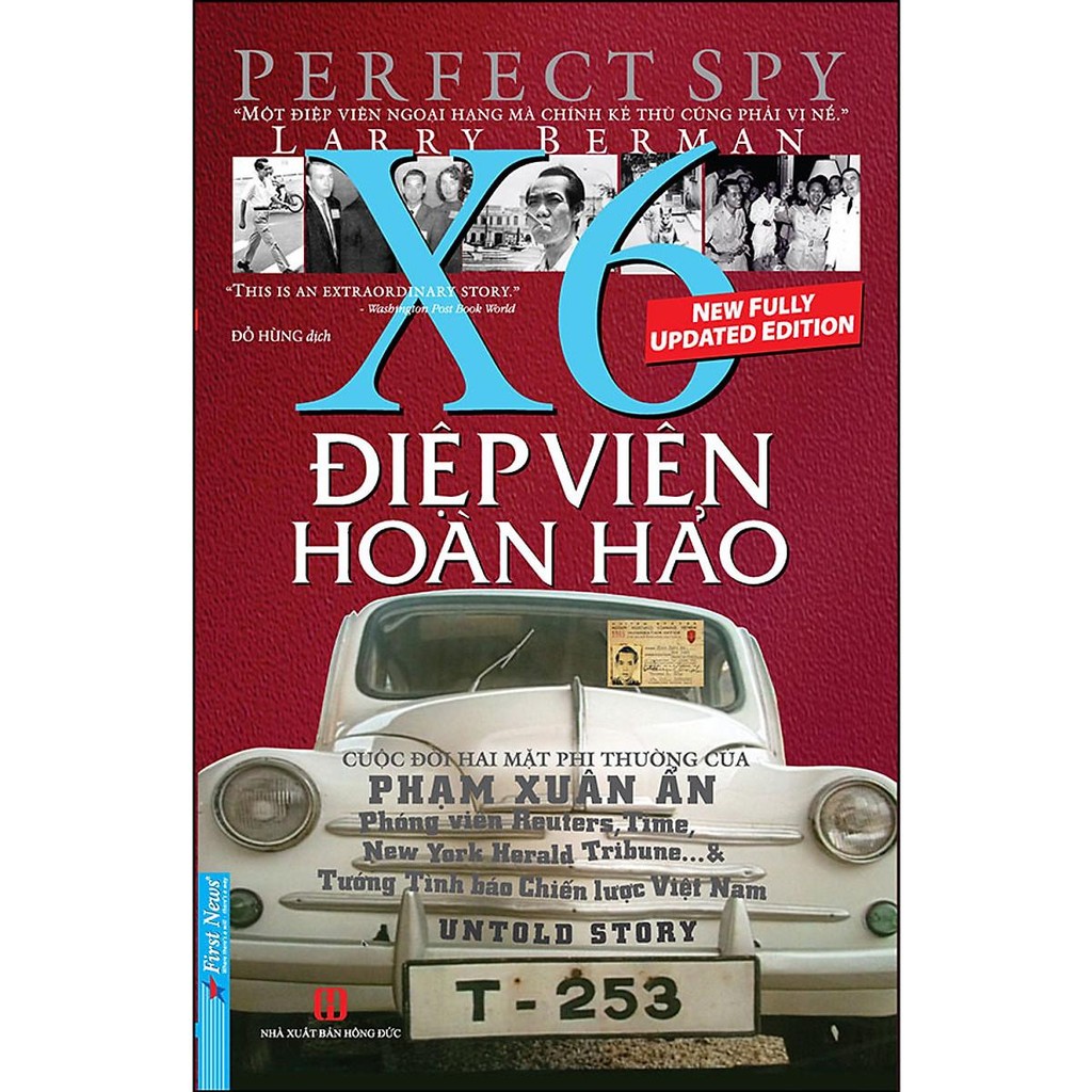 Sách - Điệp Viên Hoàn Hảo X6 - Bìa Mềm - First News