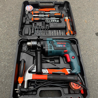 BỘ Máy khoan điện Bosch 13ly GSB 16RE ruột đồng 100 % khoan tường, sắt, gỗ, bắt vít, Điện Máy chợ lớn vn