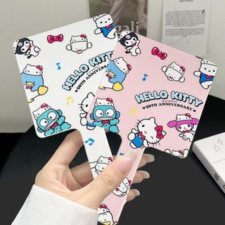 Gương cầm tay hoạt hình Hello Kitty Gương trang điểm di động U6E3