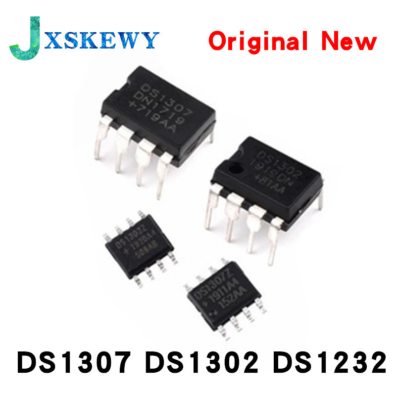 Chip gốc 10 CÁI DS1307 DIP-8 DS1307N DS1307 DS1302N DS1302 DS1302ZN SOP-8 SOP DS1232LP DS1232LPS DS1