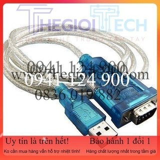 Cáp chuyển usb to com rs232 ttl uart hl-340 ch340 lập trình plc hmi hl340