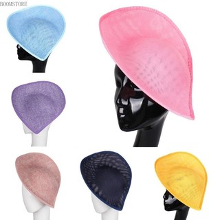 Boom Sinamay Hat Base Fascinator Base Đĩa Millinery Base Teardrop Sinamay Đĩa