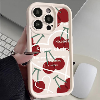 Ốp lưng XIAOMI đỏ MI 8 9 10 12 13 9T 9i 9c 12c 10c note 9 10 11 12 hoa văn anh đào che phủ toàn bộ ống kính Vỏ điện thoại tpu chống rơi