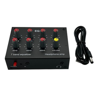 ⭐READY STOCK ⭐NE5532 Headphone Compatible Sound Equalizer 7 Wave Segment Control Dual Channel[Overseas Products]