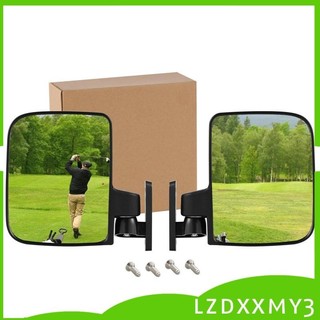 2 Chiếc Xe Golf Bên Gương Thay Thế Dễ Dàng Lắp Đặt Đa Năng Chắc Chắn Sửa Chữa Phần Thay Thế Lắp Ráp Xoay Gấp