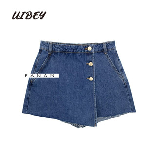 Váy nửa dài đa năng cao bồi uibey 845576