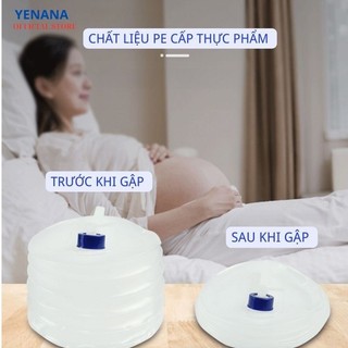 Bình Nước Gấp Gọn, Thùng Đựng Nước Gấp Gọn Đi Du Lịch Dã Ngoại Siêu Nhẹ
