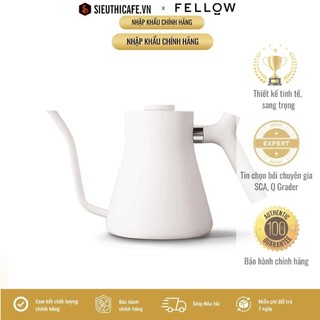 [Voucher 100k] Ấm rót cà phê Fellow Kettle Stagg Pour-Over Kettle Màu trắng- 1.0 Lít