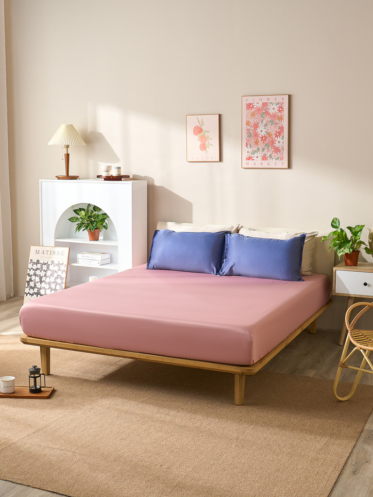 {Bedding accessories} [Duy nhất 20H 14-15/7] Bộ Ga chun bốn mùa micro satin Goodnight Mori 1.0 3 Ch