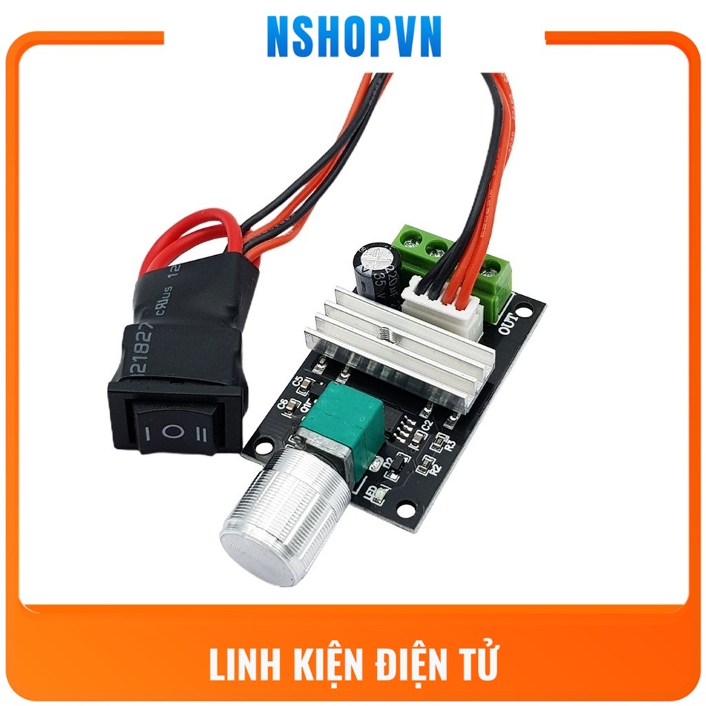 Mạch điều khiển tốc độ động cơ DC3A có đảo chiều