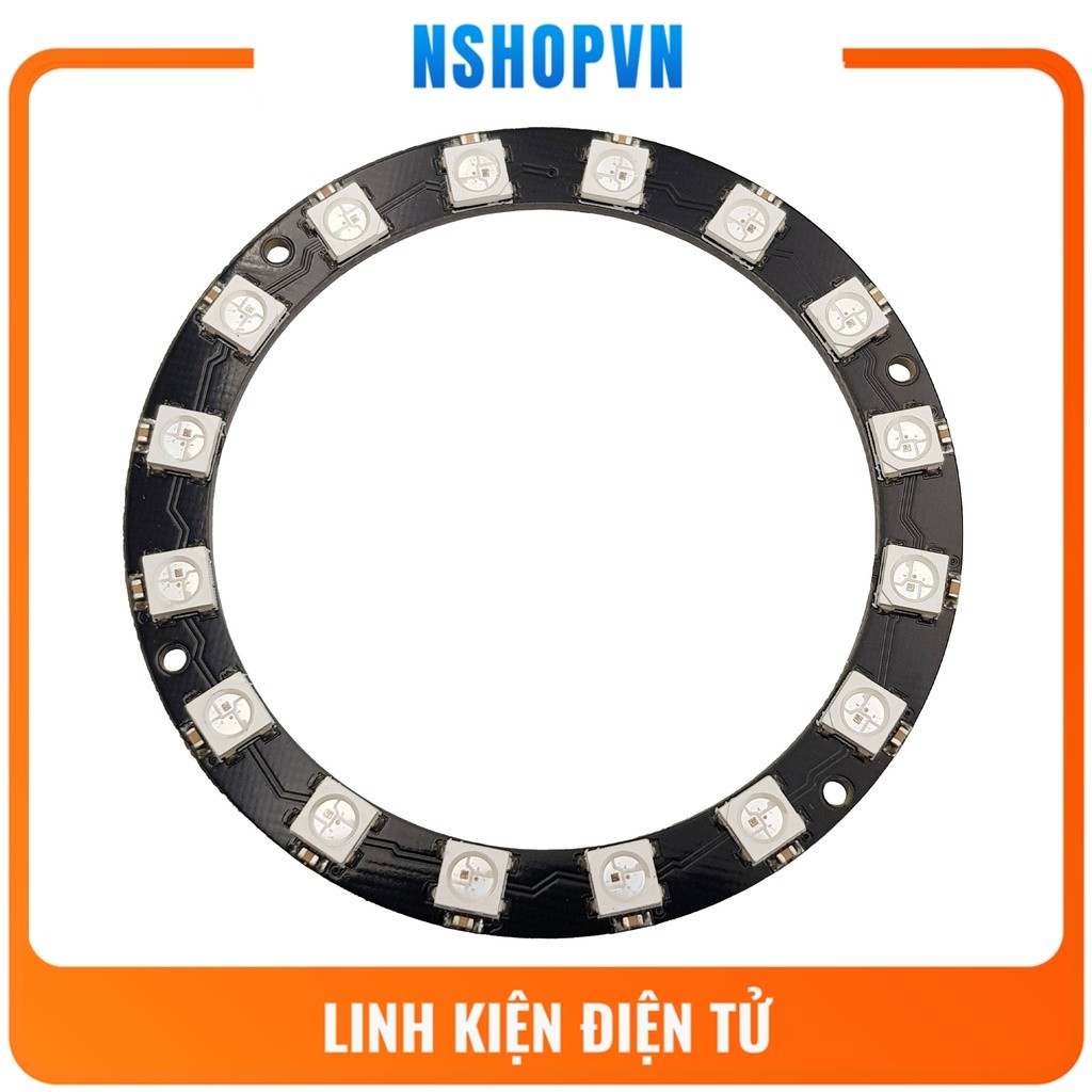 Mạch Hiển Thị NeoPixel Ring 16 RGB LED WS2812