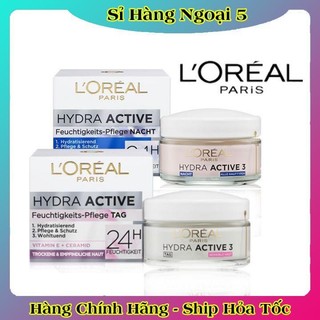 Kem dưỡng da loreal hydra active 3 24h - nội địa đức đủ bill