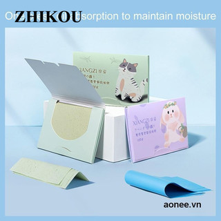 ✨✨Bộ 100 Tờ Giấy Thấm Dầu Vệ Sinh Dầu Nhờn Thừa Trên Da Mặt