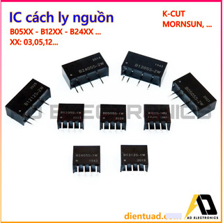Module mạch cách ly nguồn - ic cách ly nguồn b0503s b0505s b1203s b1205s b1212s b2405s- 1w/2w - b2412skcut/morisun/phink