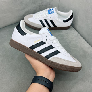 Giày sneaker Adidas samba nam nữ, Giày thể thao adidas samba đế nâu bản trung s.cấp full box bill