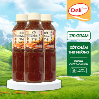 Sốt chấm thịt nướng Deli Foods, Sốt me chấm thịt nướng, Gia vị nấu ăn nêm sẵn, nguyên liệu tự nhiên