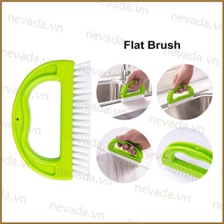 Nev ♕ GapBrush Nhà vệ sinh Gạch nhà bếp Góc chết Làm sạch khe cửa sổ đa chức năng Rãnh Bàn chải lông cứng Cleanin