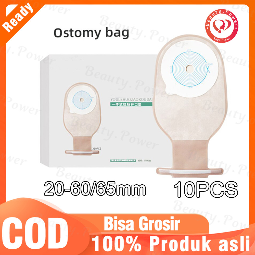 10 chiếc túi colostomy Túi dùng một lần có thể thoát nước ostomy Túi