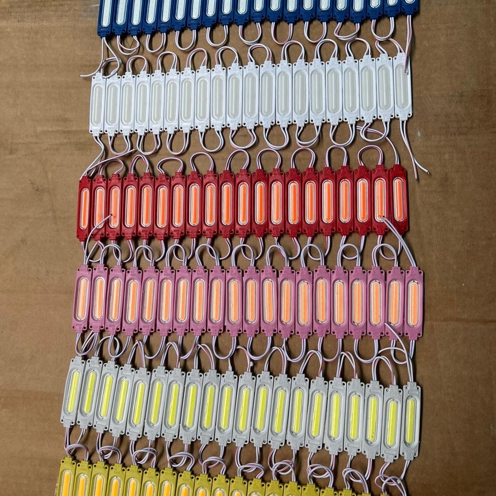 Đèn Led hắt sáng COB mắt dài gầm xe, ga lăng cho xe tải ô tô điện 12-24v