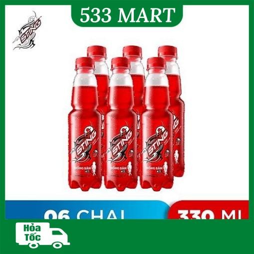 [LỐC 6 CHAI] Sting dâu chai 330ml