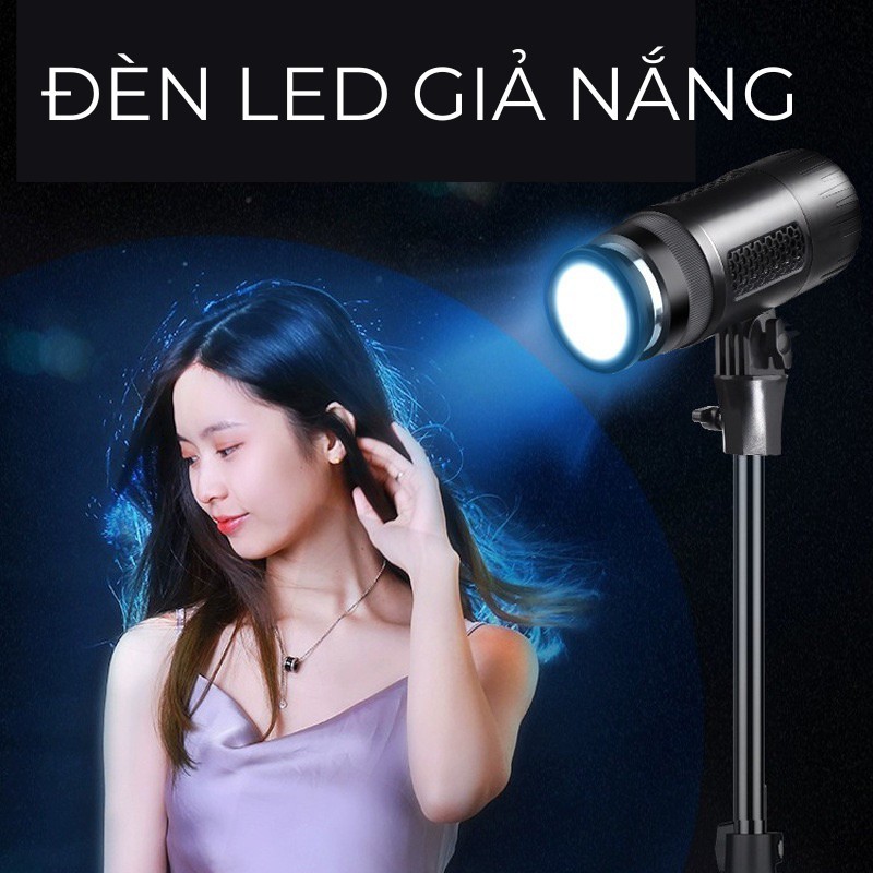 Đèn Led Giả Nắng Chiếu Tóc, Đèn Chiếu Tóc Tạo Hiệu Ứng. Phụ Kiện Livestream, Quay Video Chuyên Nghiệ