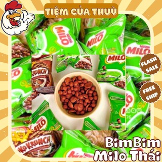  Snack Bim Bim Milo Nestle Thái Lan Ngũ Cốc Ăn Sáng Cacao Milo Thái Lan Gói 15G đồ ăn vặt 