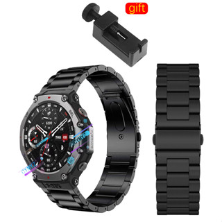 Dây đeo Amazfit T Rex 3 Dây đeo kim loại cho Amazfit T Rex 3 Dây đeo đồng hồ thông minh Dây đeo cổ tay thể thao
