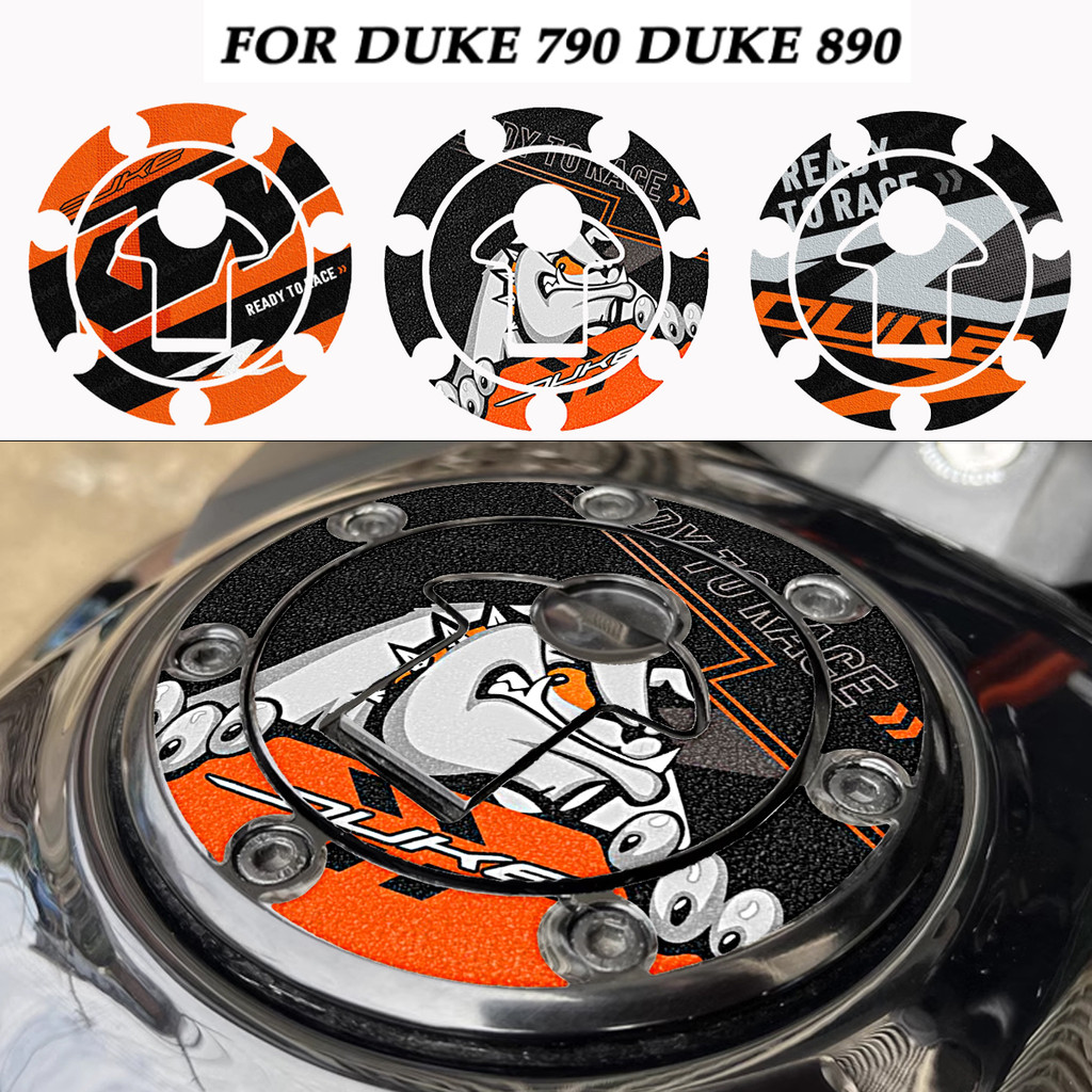 Miếng dán nắp bình dầu mờ 3M Decal bảo vệ chống trầy xước KTM DUKE 790 DUKE 890 DUKE790 DUKE890