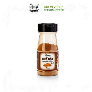 Bột Quế Nguyên Chất Hũ Nhựa Vipep, Thiên Thành (Cinamon Powder)