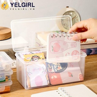 Bút chì YELGIRLA, Hộp đựng văn phòng phẩm để bàn trong suốt, Đồ dùng văn phòng phẩm đa chức năng Hộp đựng bút dung tích lớn Văn phòng học