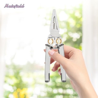 Kìm tuốt dây đa chức năng 8 trong 1 / 7 trong 1 có đo điện [matefield.vn]