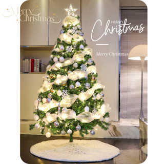  Cây Thông Noel Đầy Đủ Full Phụ Kiện Xanh Hồng 1.5m 1.8.m 2.1m MM HOUSE Giáng Sinh Xinh Xắn 