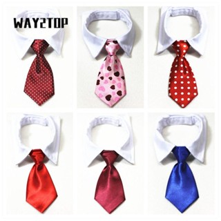 WAY2TOP Cà vạt cho chó Phụ kiện thú cưng thoải mái Bộ đồ cho chó bằng vải Cotton