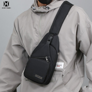 XINYIMEI Túi đeo ngực nam đa chức năng nhẹ thời trang Xu hướng thường ngày Du lịch hàng ngày Túi Messenger