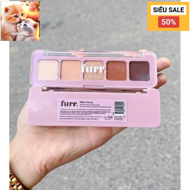 Bảng Phấn Mắt 5 Ô FURR
