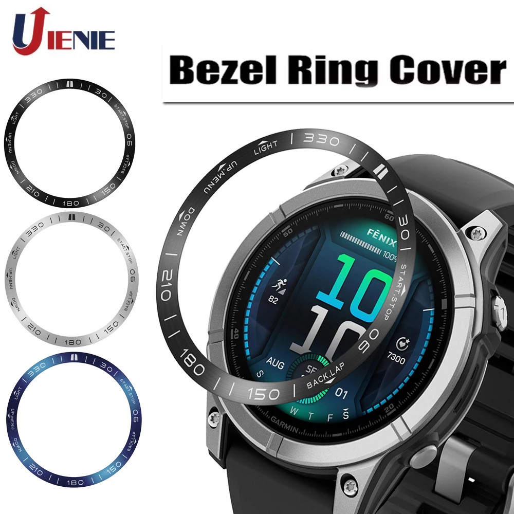 Dành Cho Garmin Fenix 8 51mm 47mm Vỏ Vòng Viền Fenix8 Đồng Hồ Thông Minh Vòng Bảo Vệ Vỏ Bảo Vệ Chống