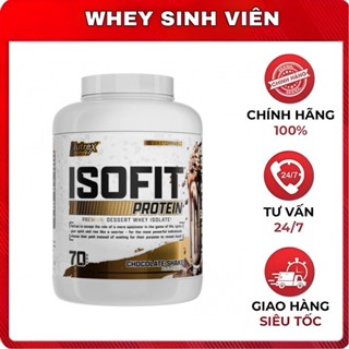 [Chính hãng]  Sữa dinh dưỡng tăng cơ Nutrex Iso Fit 5lbs (2.27kg) tại Whey Sinh Viên