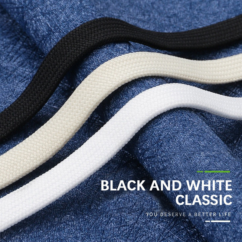 1 Cặp Dây Giày Đế Bằng Siêu Chất Lượng - Rộng 5 / 16 "Cho Giày Thể Thao & Giày Bốt Chạy Bộ